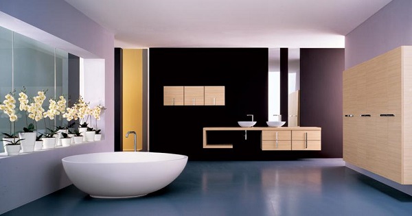 Modern Banyo Dekorasyonu