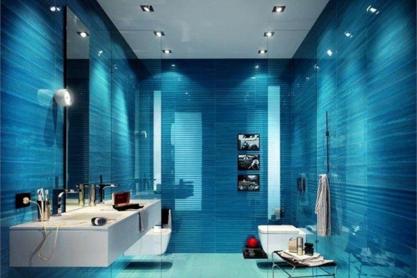mavi banyo