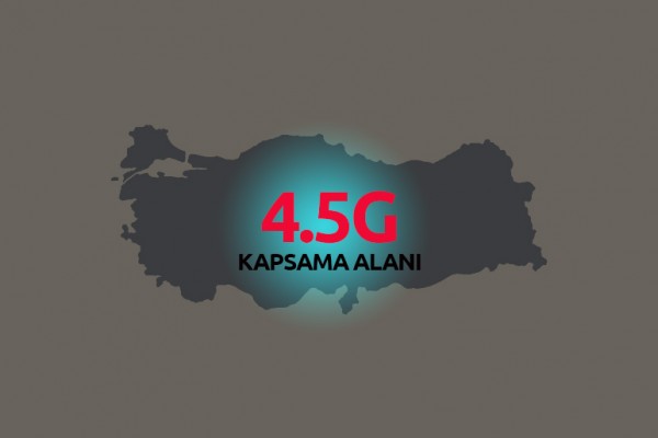 4.5G kapsama alanı